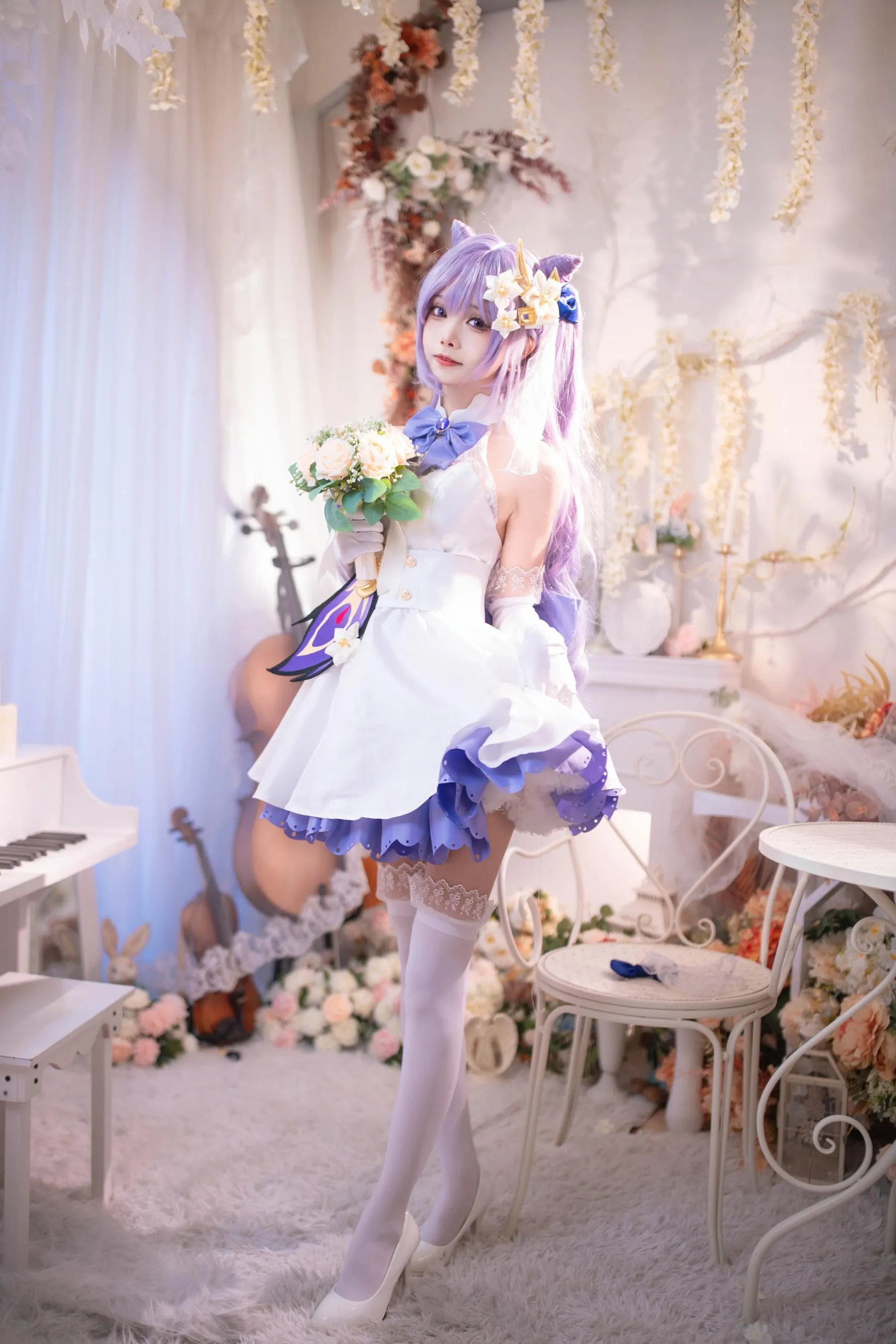 艾西aiwest – NO.02 刻晴花嫁 [40P]插图6
